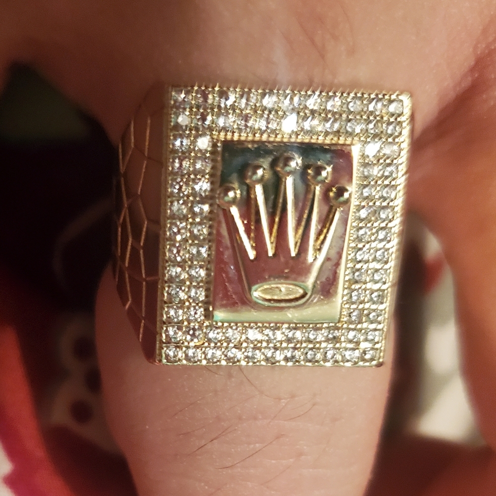 My 14k gold Rolex ring